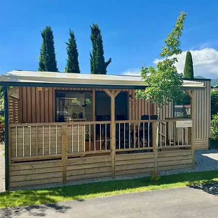 Estivo Premium Deluxe Mobile Homes On Camping Del Sole Village Iseo Exterior photo