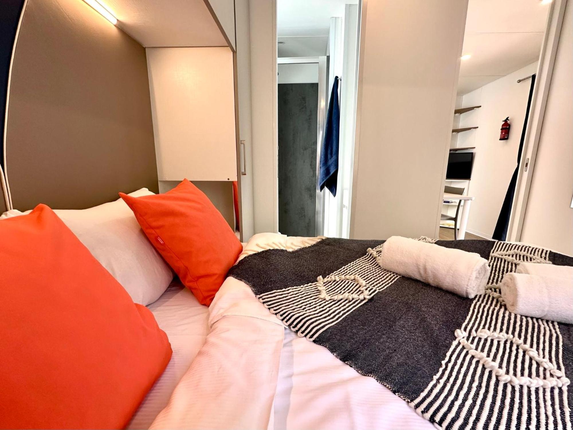 Estivo Premium Deluxe Mobile Homes On Camping Del Sole Village Iseo Exterior photo
